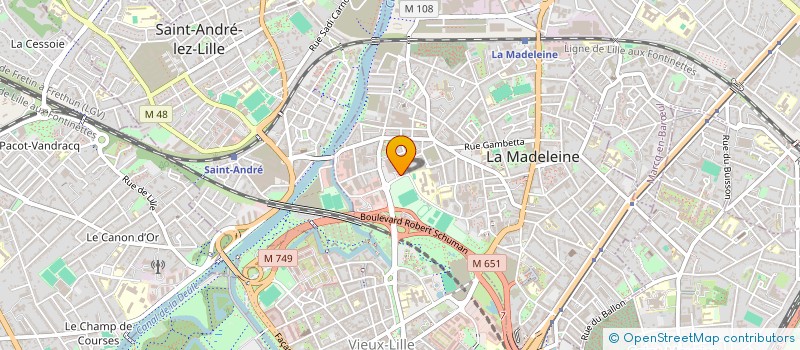 localisation de l'entreprise KEREIS EXPERTISES à LA MADELEINE