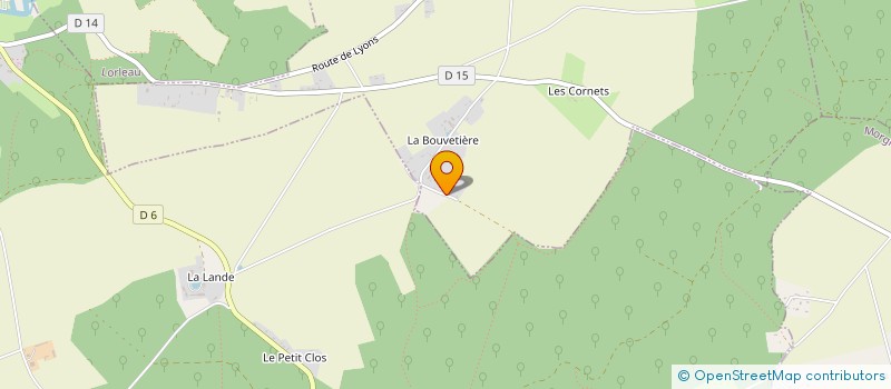 localisation de l'entreprise KERELIA CONSEILS  BEAUFICEL-EN-LYONS