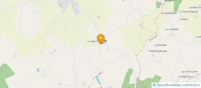 localisation de l'entreprise KERELL  PLOUVARA