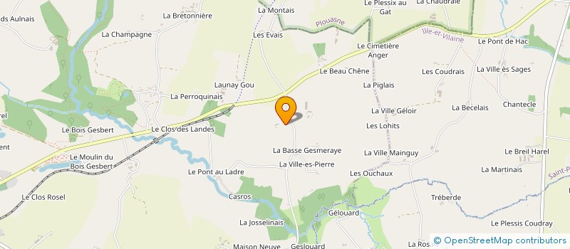 localisation de l'entreprise KERELLEC  MEDREAC