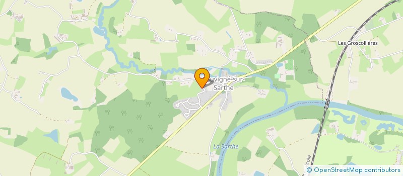 localisation de l'entreprise KEREMA IMMO  SOUVIGNE-SUR-SARTHE