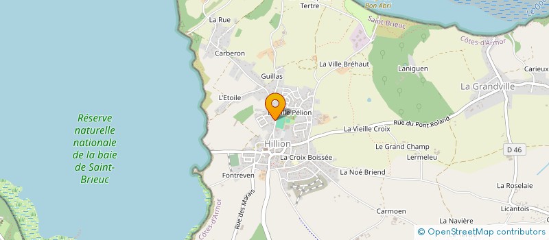 localisation de l'entreprise KEREMMA  HILLION