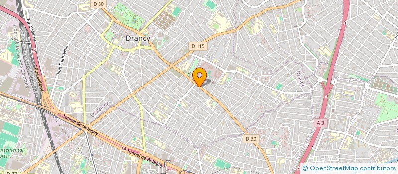 localisation de l'entreprise KEREN BEAUTE à DRANCY