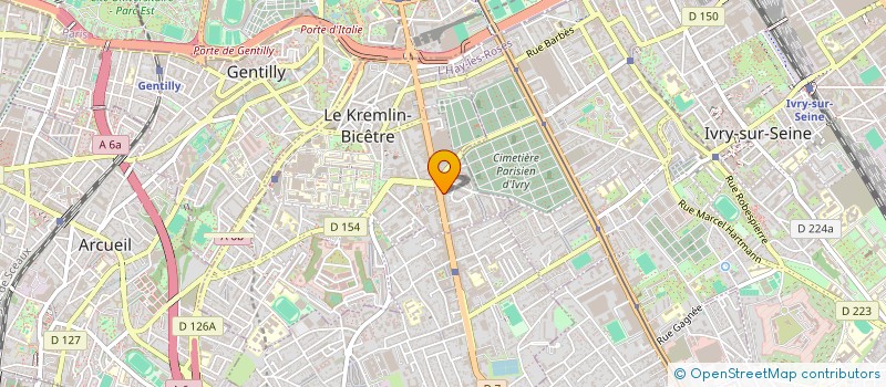 localisation de l'entreprise KEREN LTD  LE KREMLIN-BICETRE