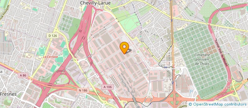 localisation de l'entreprise KERENE  CHEVILLY-LARUE