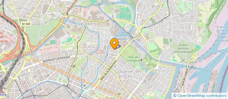 localisation de l'entreprise KERENOR  STRASBOURG