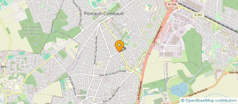 localisation de l'entreprise KERENS PARIS à NEUILLY-SUR-MARNE