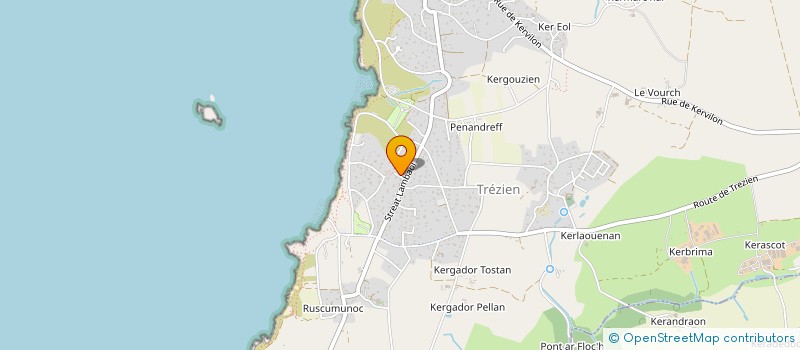 localisation de l'entreprise KEREON  PLOUARZEL