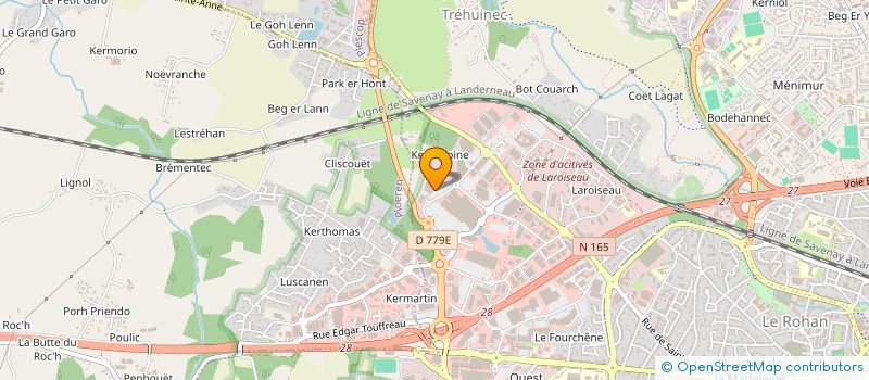 localisation de l'entreprise KEREORE à VANNES