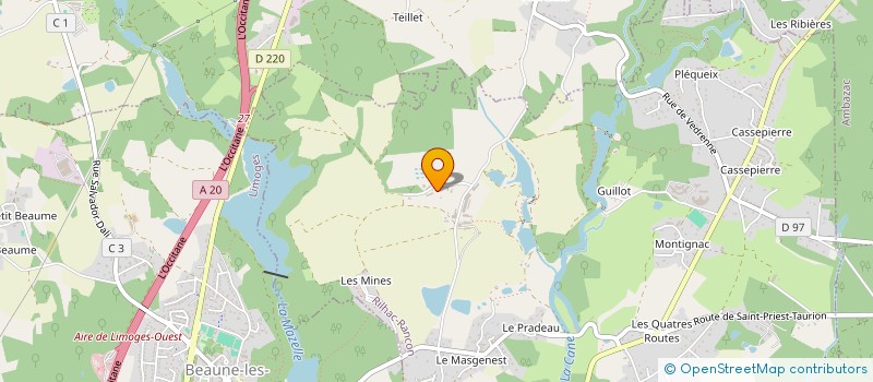 localisation de l'entreprise KEREPAKUPAI  RILHAC-RANCON