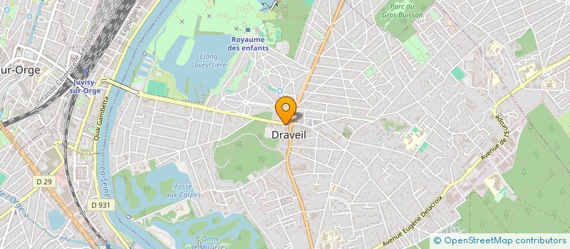 localisation de l'entreprise KERES à DRAVEIL
