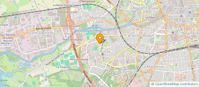 localisation de l'entreprise KERESTAT à RENNES