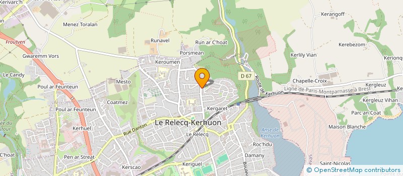 localisation de l'entreprise KEREVENT  LE RELECQ-KERHUON