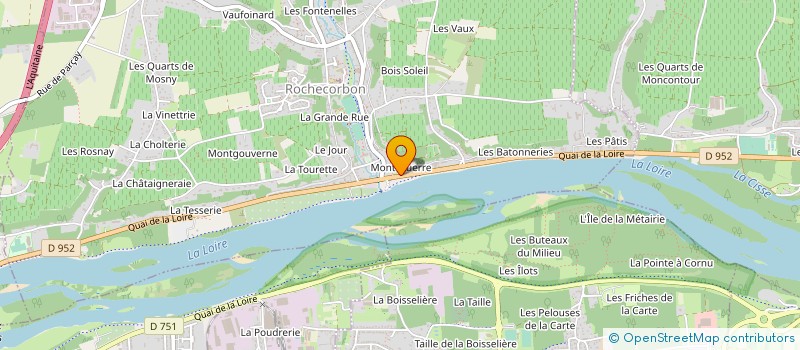 localisation de l'entreprise KEREX  ROCHECORBON