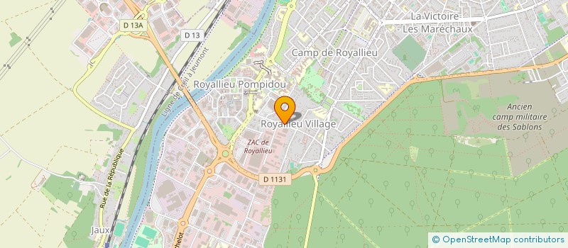 localisation de l'entreprise KEREYL PARTICIPATIONS à COMPIEGNE