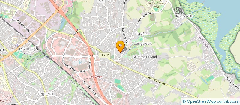 localisation de l'entreprise KEREZENN  LANGUEUX