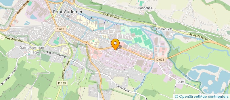 localisation de l'entreprise KERFER à PONT-AUDEMER