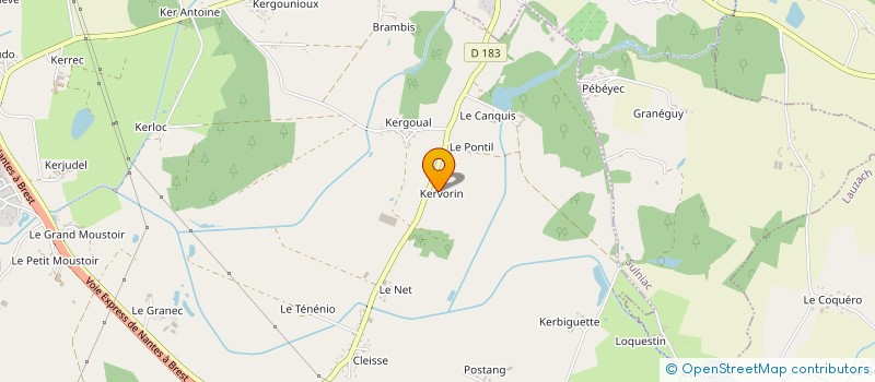 localisation de l'entreprise KERFER  THEIX-NOYALO