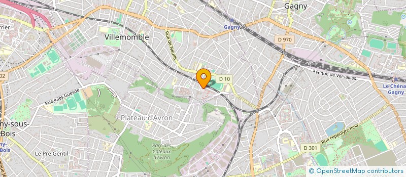 localisation de l'entreprise KERFICE SERVICE  VILLEMOMBLE