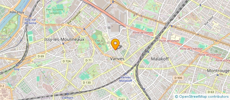 localisation de l'entreprise KERFORM à VANVES