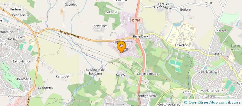 localisation de l'entreprise KERG'IMMO  SAINT-AVE