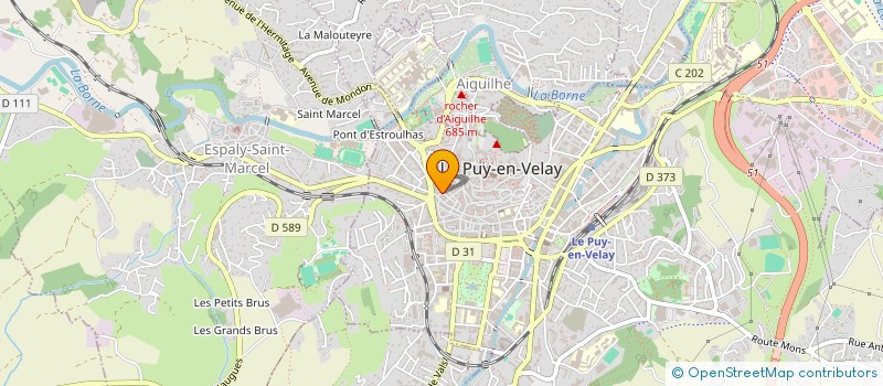 localisation de l'entreprise KERG IMMO  LE PUY-EN-VELAY