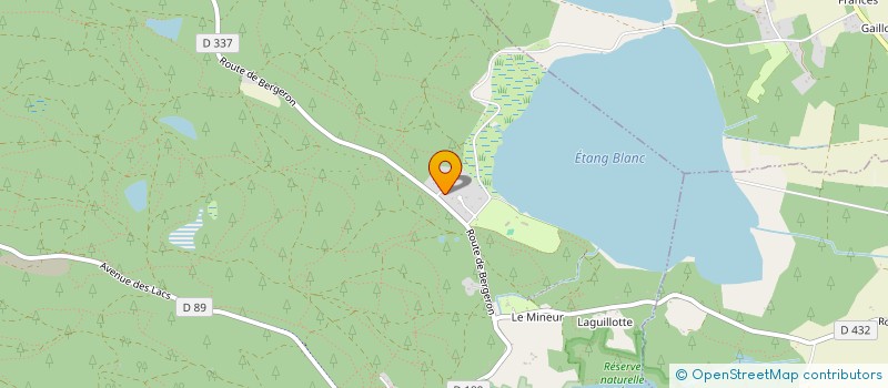 localisation de l'entreprise KERGAL GARDEN  MAGESCQ