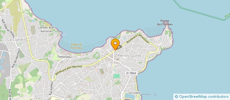 localisation de l'entreprise KERGAL IMMOBILIER à PERROS-GUIREC