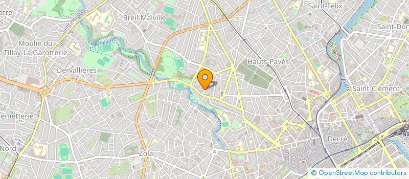 localisation de l'entreprise KERGALL à NANTES