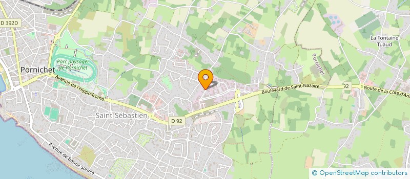 localisation de l'entreprise KERGAMES PRODUCTION  LA BAULE-ESCOUBLAC