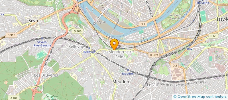 localisation de l'entreprise KERGER SERVICES  MEUDON