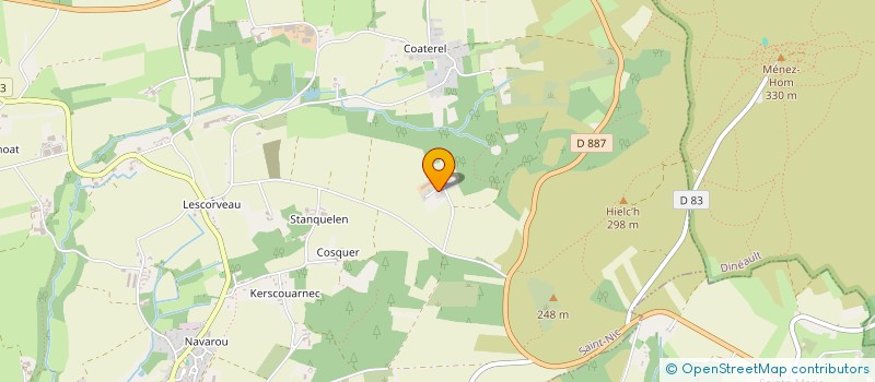 localisation de l'entreprise KERGOAT COME  SAINT-NIC