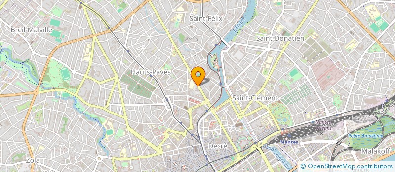 localisation de l'entreprise KERGOMOON à NANTES