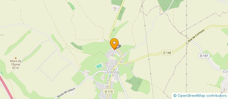 localisation de l'entreprise KERGUELEN  FRENCQ