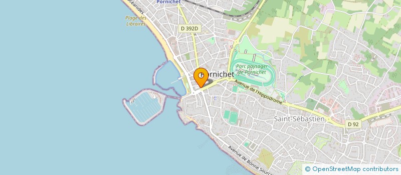 localisation de l'entreprise KERGUIS'AUR  PORNICHET