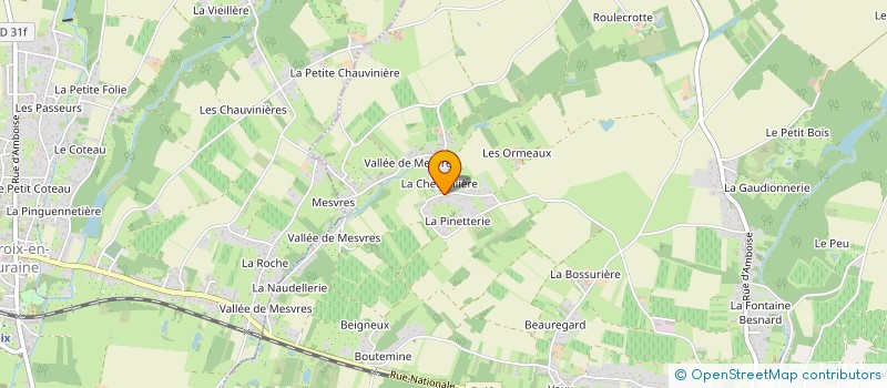 localisation de l'entreprise KERGY FINANCE à AMBOISE