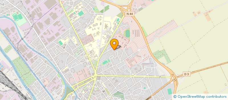 localisation de l'entreprise KERHAM  CHALONS-EN-CHAMPAGNE