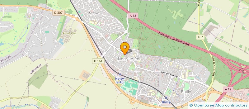 localisation de l'entreprise KERHARAN à NOISY-LE-ROI