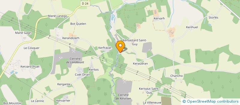 localisation de l'entreprise KERHAYAT  PLUVIGNER