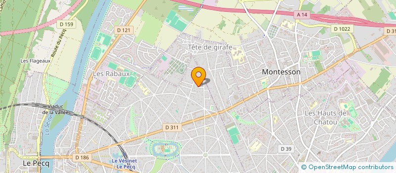 localisation de l'entreprise KERHELLO  LE VESINET