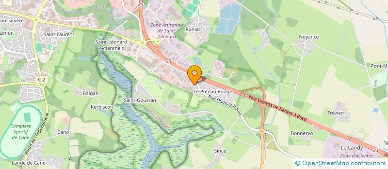 localisation de l'entreprise KERHENNEBONT  THEIX-NOYALO