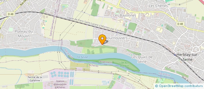 localisation de l'entreprise KERHNIO  HERBLAY-SUR-SEINE