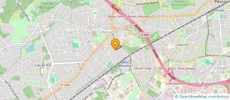 localisation de l'entreprise KERHOSTIN  PESSAC