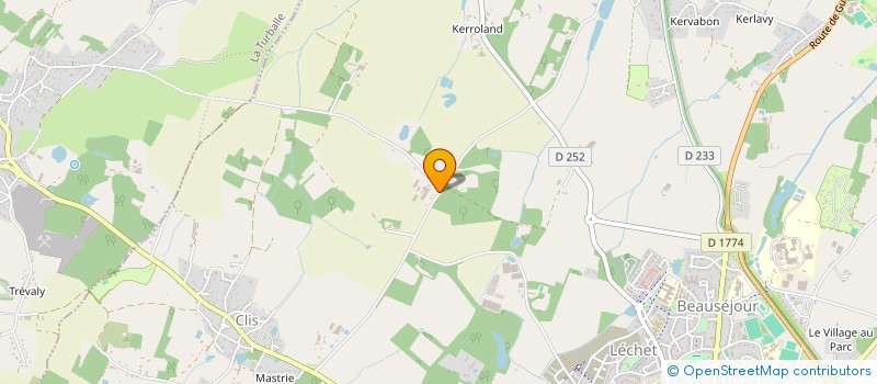 localisation de l'entreprise KERHOUANNE  GUERANDE