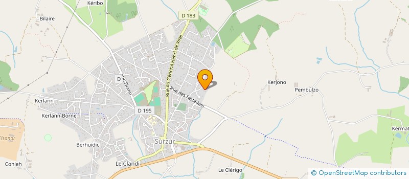 localisation de l'entreprise KERHUYS  SURZUR