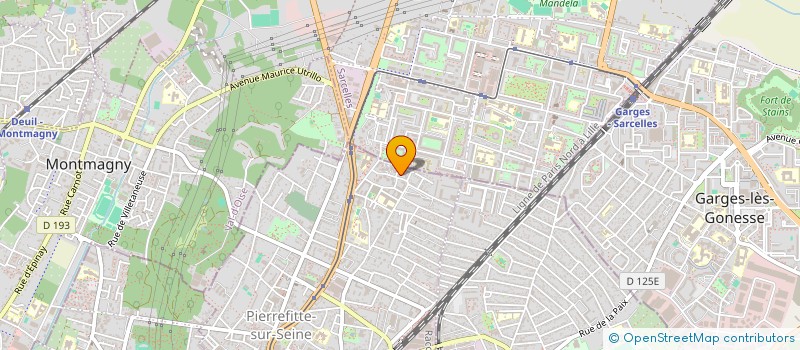 localisation de l'entreprise KERI BAT à PIERREFITTE-SUR-SEINE