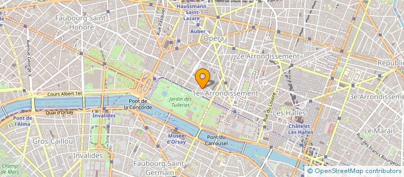 localisation de l'entreprise KERIA LIVING WEB à PARIS