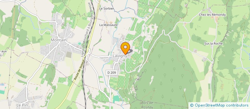 localisation de l'entreprise KERIADIC  LONS-LE-SAUNIER