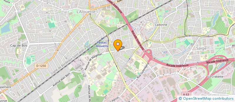 localisation de l'entreprise KERIAN  PESSAC