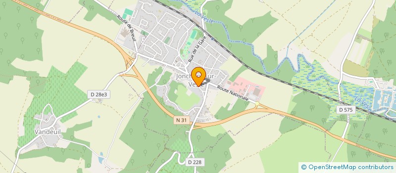 localisation de l'entreprise KERIBEL  JONCHERY-SUR-VESLE